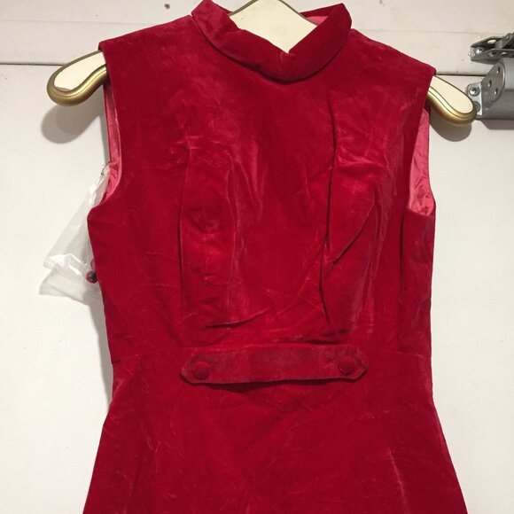 VINTAGE D'ALLAIRD'S TURTLENECK MIDI DRESSES SIZE S - Picture 6 of 8